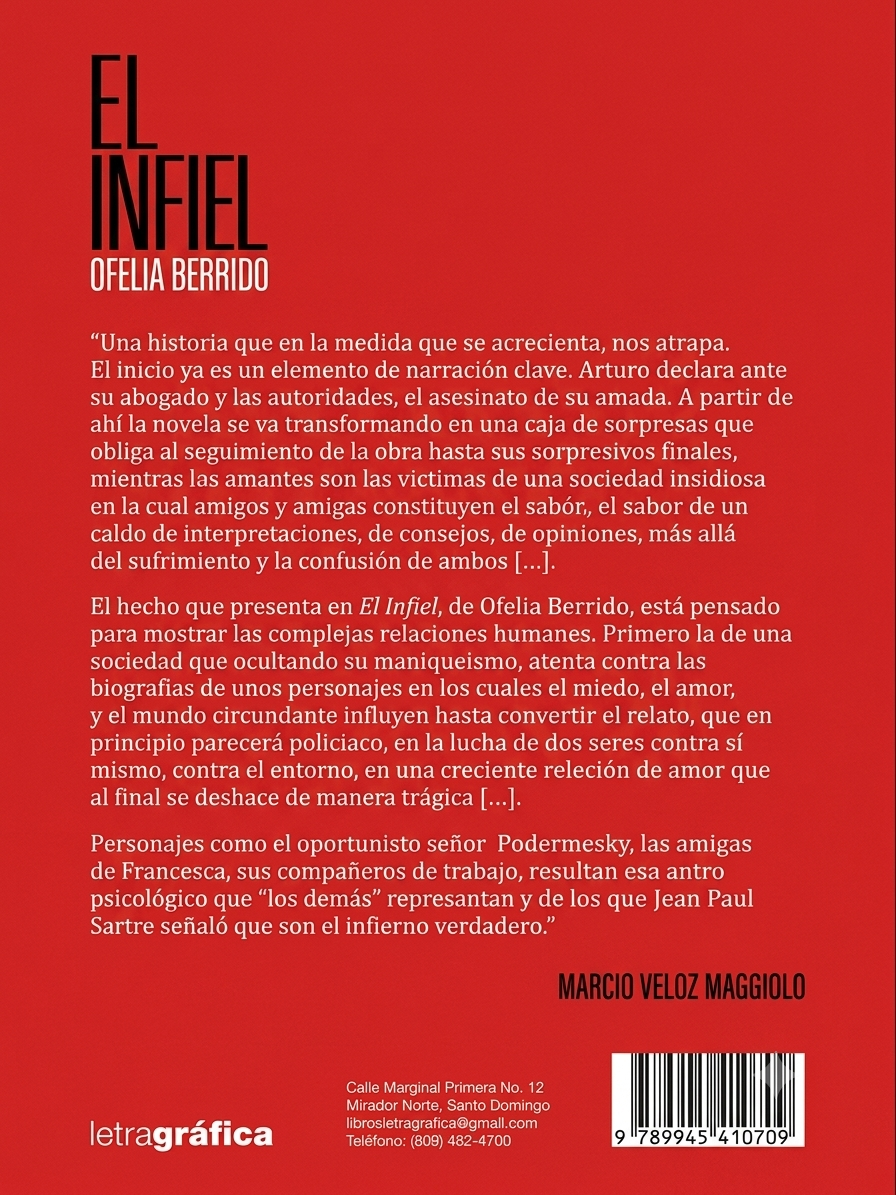 El Infiel — contraportada
